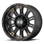 Janta aliaj 9x20 6x139.7 ET18 - XD 829 HOSS II Negru / Bronz