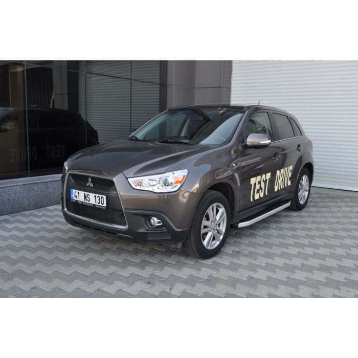 Praguri Laterale Mitsubishi ASX [10-12] - ARP Newstar Grey - imagine 11