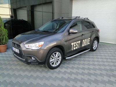 Praguri Laterale Mitsubishi ASX [10-12] - ARP Newstar Grey - imagine 9