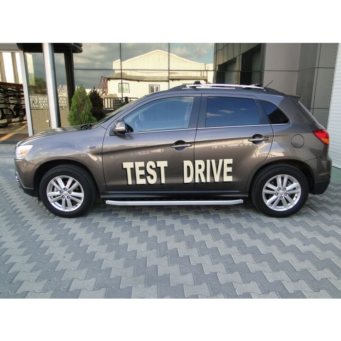 Praguri Laterale Mitsubishi ASX [10-12] - ARP Newstar Grey - imagine 7