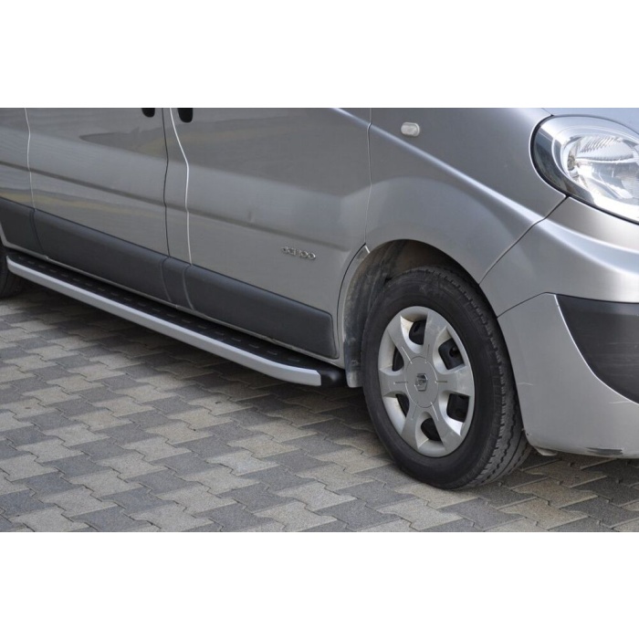 Praguri Laterale Opel Vivaro SWB 04 -> - ARP Newstar Grey - imagine 10