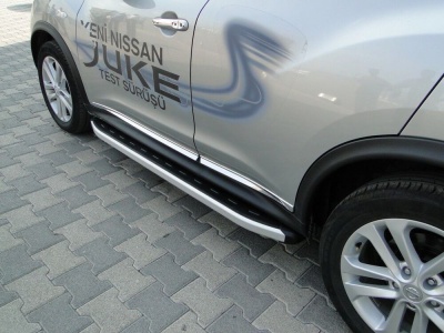 Praguri Laterale Nissan Juke 10 -> - ARP Newstar Grey - imagine 8
