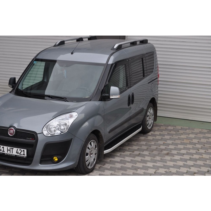 Praguri Laterale Fiat Doblo LWB 10 -> - ARP Newstar Grey - imagine 8
