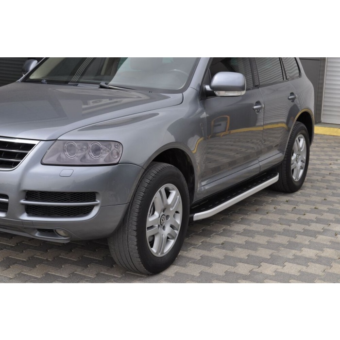Praguri Laterale Volkswagen Touareg 03-10 - ARP Newstar Grey - imagine 7