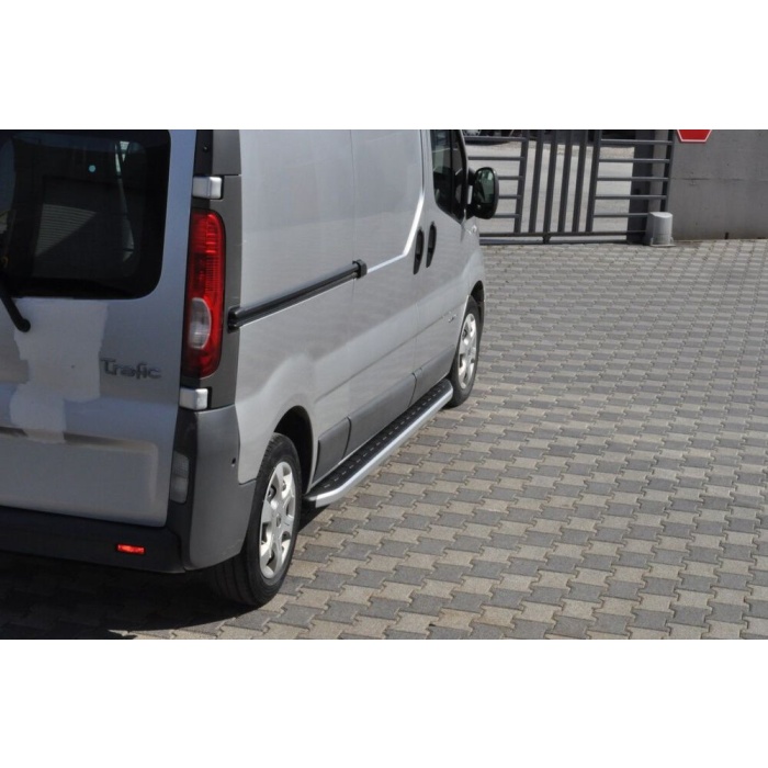 Praguri Laterale Renault Trafic LWB 04 -> - ARP Newstar Grey - imagine 9