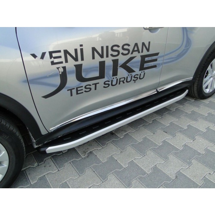 Praguri Laterale Nissan Juke 10 -> - ARP Newstar Grey - imagine 12
