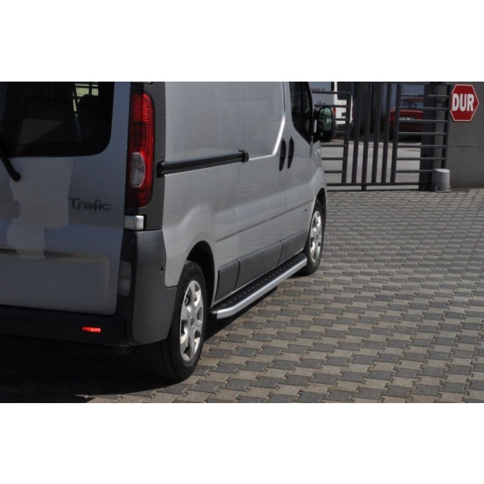 Praguri Laterale Opel Vivaro SWB 04 -> - ARP Newstar Grey - imagine 8