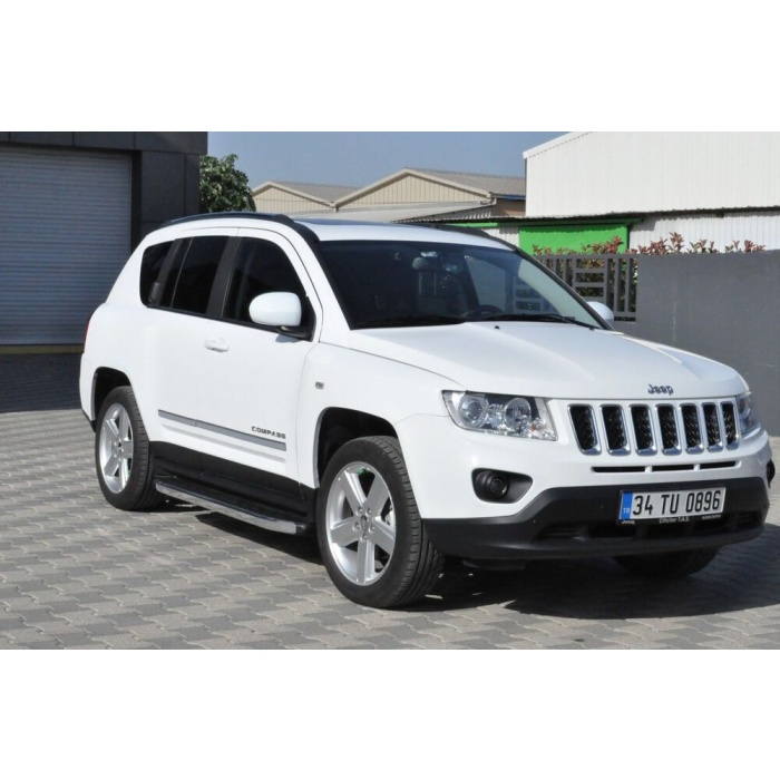 Praguri Laterale Jeep Compass 13 -> - ARP Newstar Grey - imagine 7
