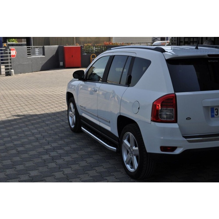 Praguri Laterale Jeep Compass 13 -> - ARP Newstar Grey - imagine 8