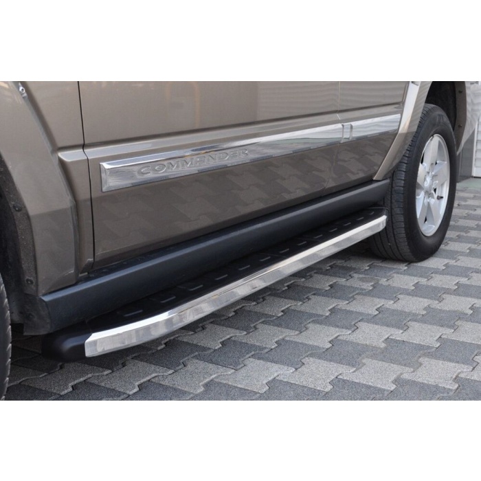 Praguri Laterale Jeep Commander [07 ->] - ARP Newstar Chrome - imagine 10