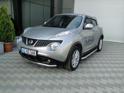Praguri Laterale Nissan Juke 10 -> - ARP Newstar Grey - imagine 10
