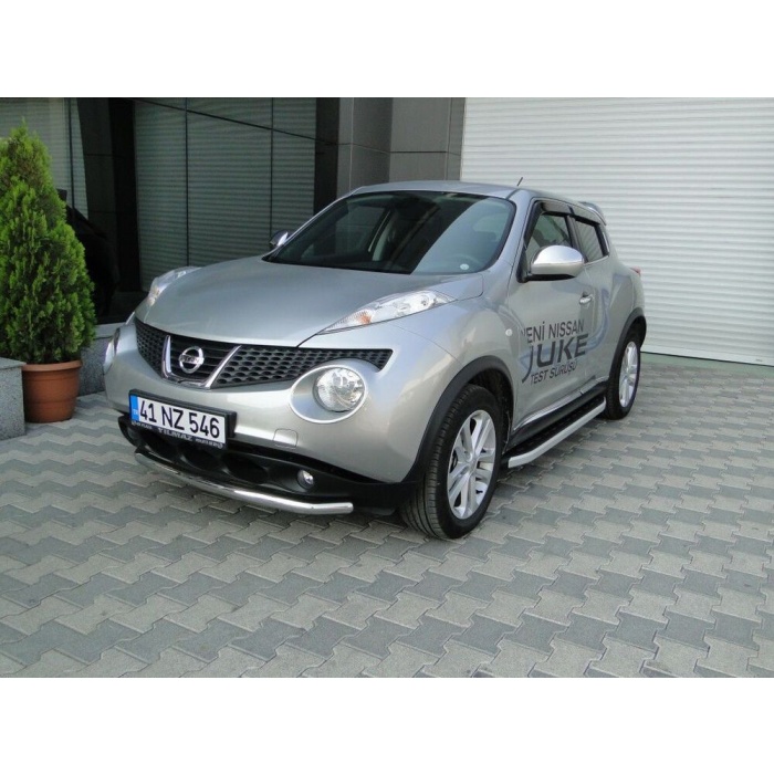 Praguri Laterale Nissan Juke 10 -> - ARP Newstar Grey - imagine 10
