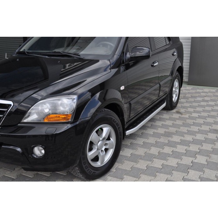 Praguri Laterale Kia Sorento 03-09 - ARP Newstar Grey - imagine 8