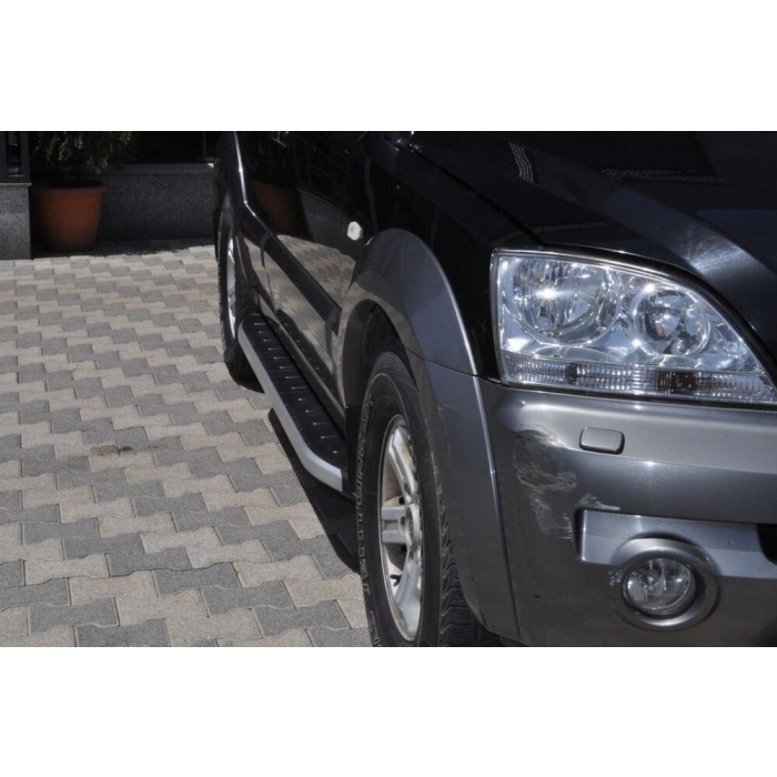Praguri Laterale Kia Sorento 03-09 - ARP Newstar Grey - imagine 7