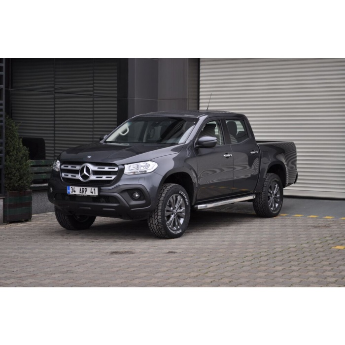 Praguri Laterale Mercedes X-Class 2017-> - ARP Newstar Chrome - imagine 6