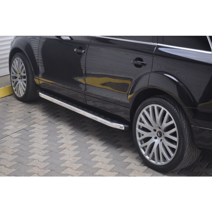 Praguri Laterale Audi Q7 04-14 - ARP Newstar Chrome - imagine 6