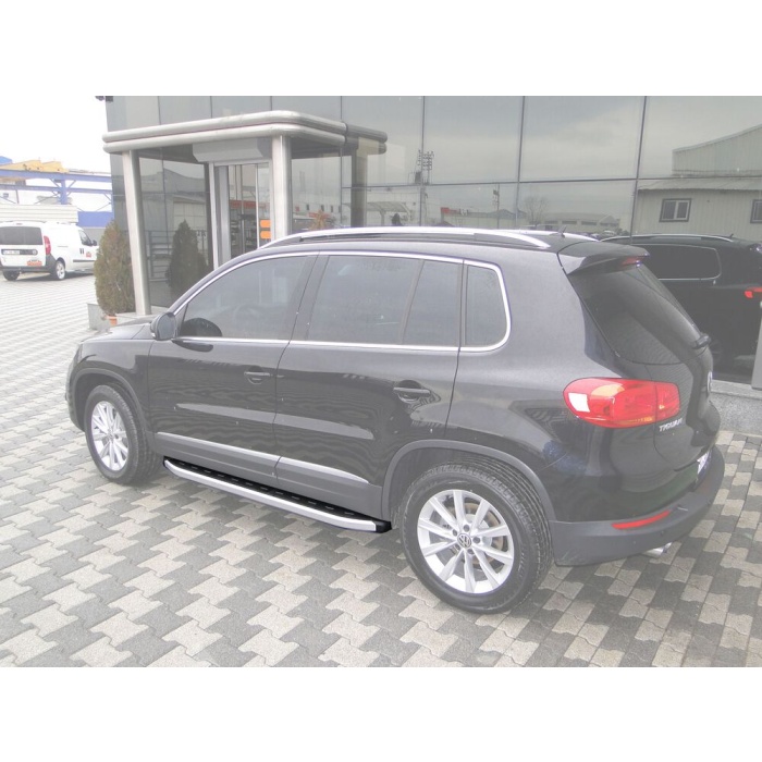 Praguri Laterale Volkswagen Tiguan [08-11] - ARP Newstar Chrome - imagine 5