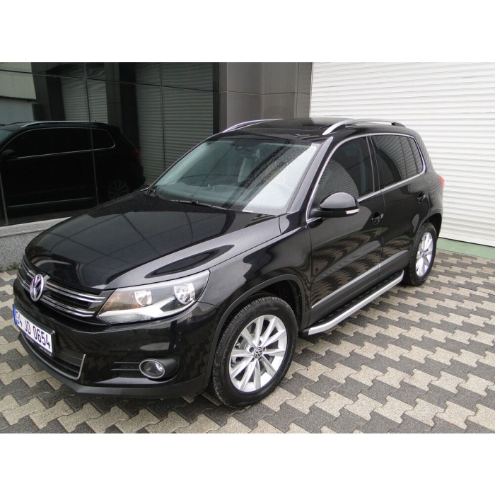 Praguri Laterale Volkswagen Tiguan [08-11] - ARP Newstar Chrome - imagine 4