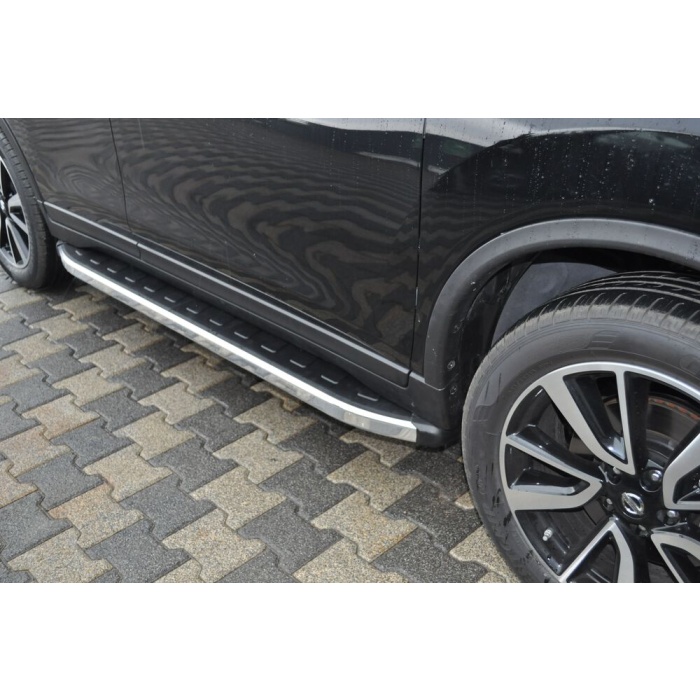 Praguri Laterale Nissan X-Trail 14 -> - ARP Newstar Chrome - imagine 4