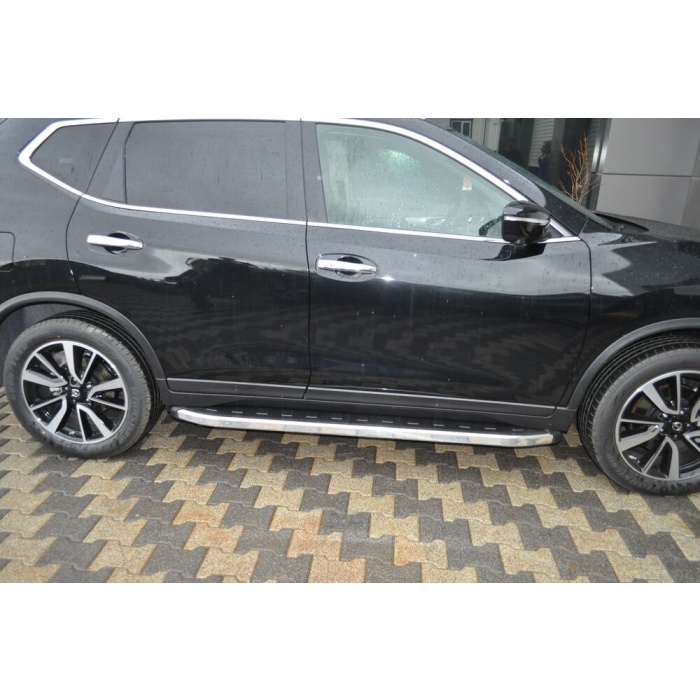 Praguri Laterale Nissan X-Trail 14 -> - ARP Newstar Chrome - imagine 5