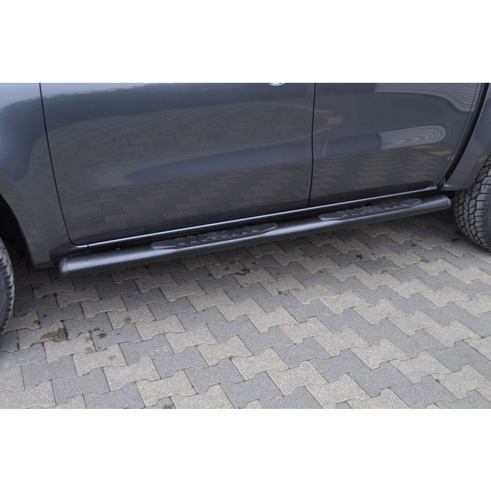 Praguri laterale Mercedes X-Class 2017+ - ARP PREMIUM Negru - imagine 2