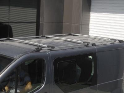 Bare Longitudinale Renault Trafic SWB 04-Prezent - ARP STAR, Chrome cu Negru - imagine 2