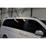 Bare Longitudinale Mercedes Vito SWB-LWB 10-Prezent - ARP STAR, Chrome cu Negru - imagine 5