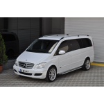 Bare Longitudinale Mercedes Vito SWB-LWB 10-Prezent - ARP STAR, Chrome cu Negru - imagine 4