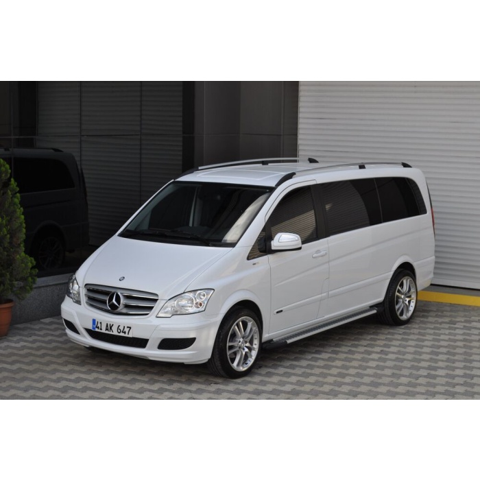 Bare Longitudinale Mercedes Vito SWB-LWB 10-Prezent - ARP STAR, Chrome cu Negru - imagine 4