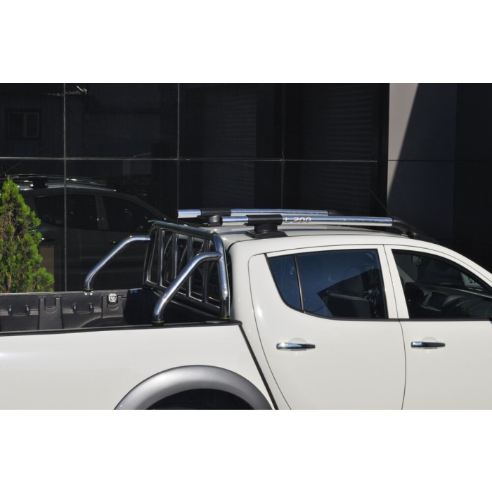 Bare Longitudinale Mitsubishi L200 Triton 10-14 - ARP SILVER PORT, gri cu Negru - imagine 4