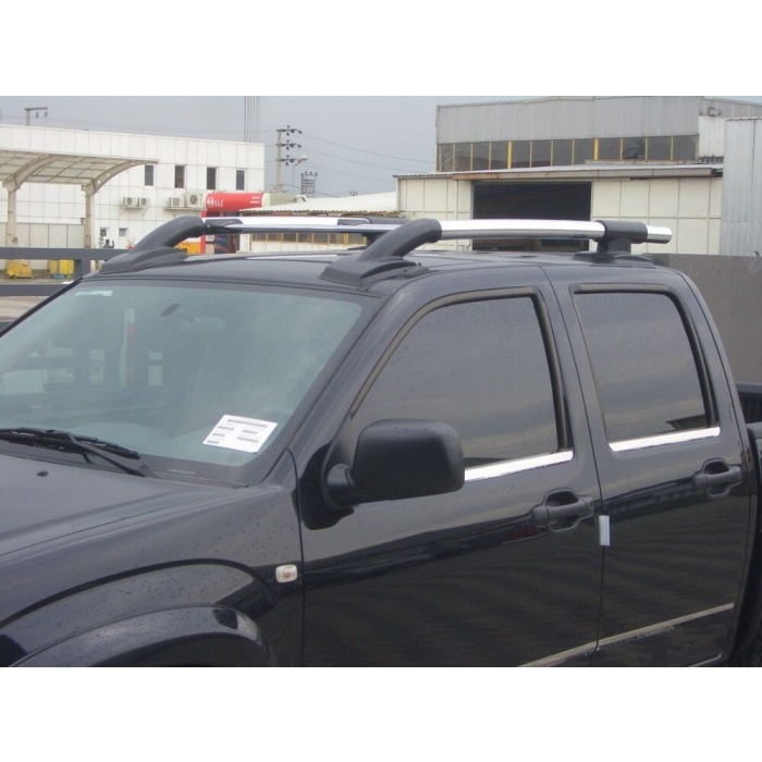 Bare Longitudinale Isuzu D-Max 04-11 - ARP SILVER PORT, gri cu Negru - imagine 2