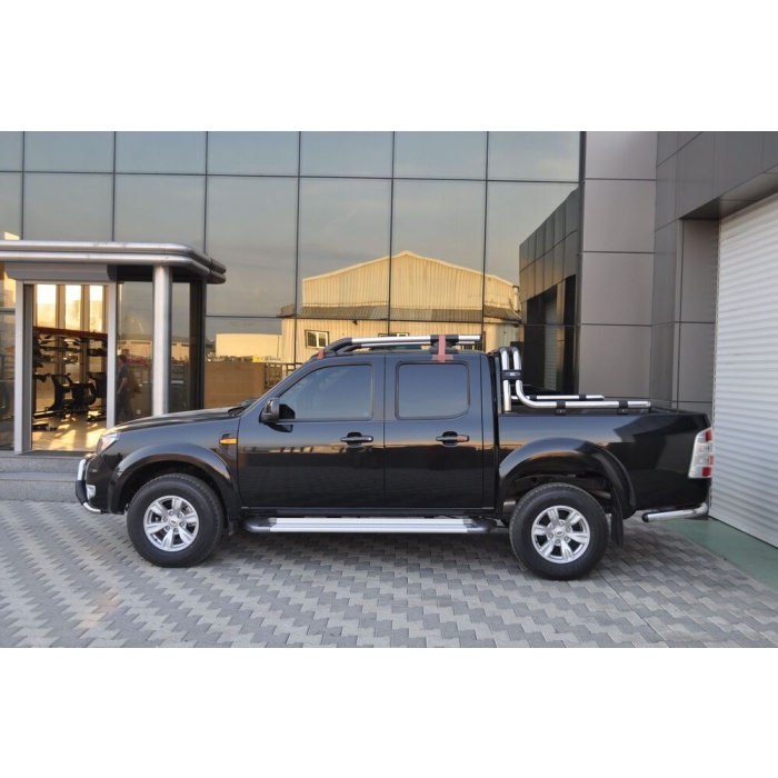 Bare Longitudinale Ford Ranger 06-11 - ARP SILVER PORT, gri cu Negru - imagine 3