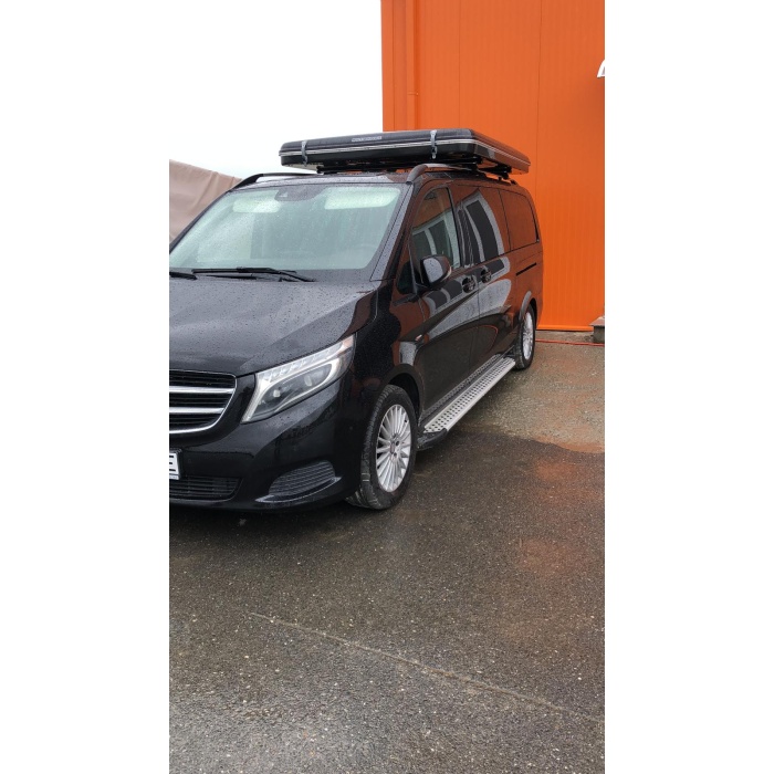 Praguri Laterale Mercedes Vito (LWB) 15 -> - ARP Artemis Silver - imagine 7