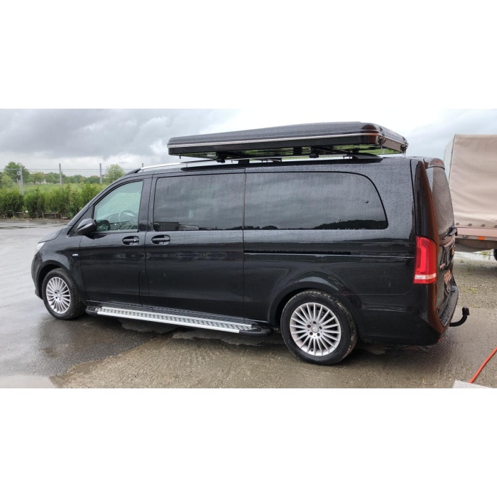 Praguri Laterale Mercedes Vito (LWB) 15 -> - ARP Artemis Silver - imagine 13