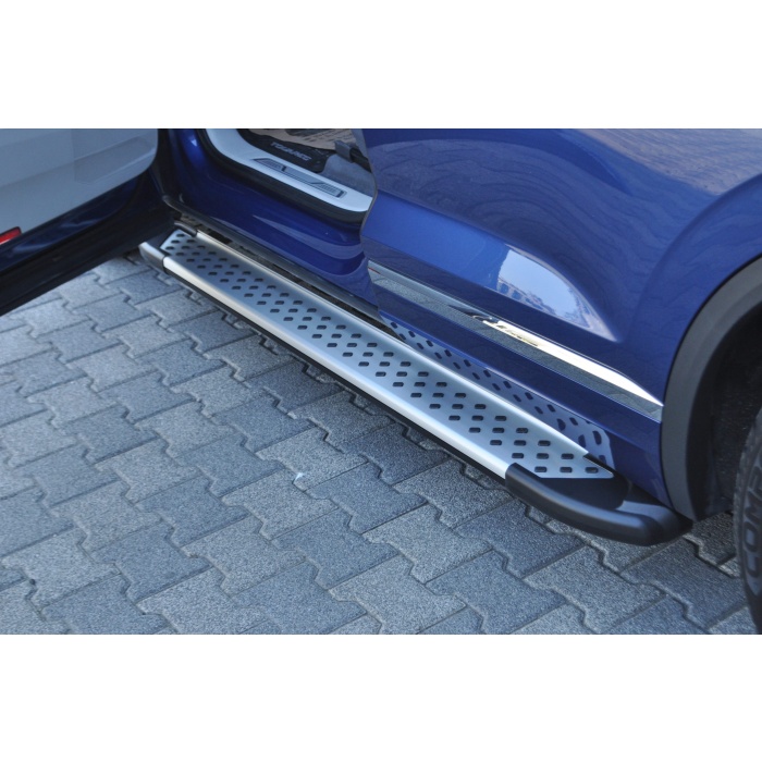 Praguri Laterale Volkswagen Touareg 19 -> - ARP Artemis Silver - imagine 9
