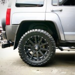 Janta aliaj 9x20" 5x127,00 ET0 - XD 813 negru - imagine 3