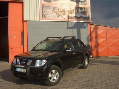 BullBar fata Nissan Navara 06-09 - ARP ATLAS, Negru - Chrome - imagine 3