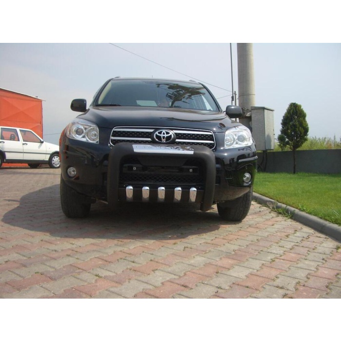 BullBar fata Toyota Rav 4 5usi 07-09 - ARP ATLAS, Negru - Chrome - imagine 3