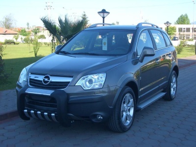 BullBar fata Opel Antara 07 - Prezent - ARP ATLAS, Negru - Chrome - imagine 3