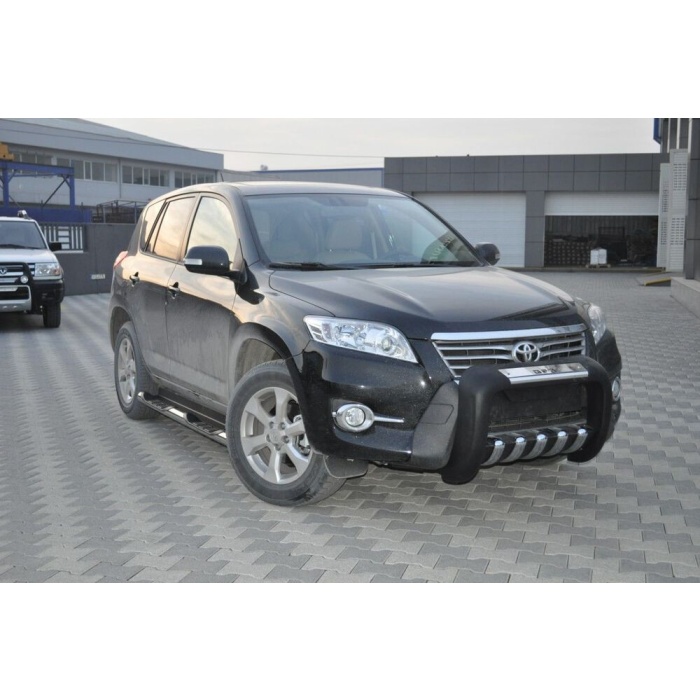 BullBar fata Toyota Rav 4 5usi 10-12 - ARP ATLAS, Negru - Chrome - imagine 3