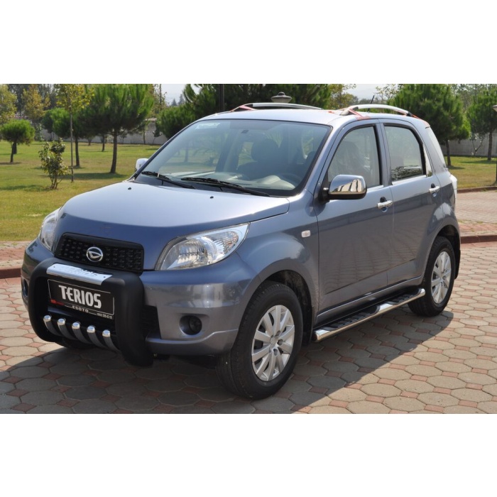 BullBar fata Daihatsu Terios 07-09 - ARP ATLAS, Negru - Chrome - imagine 2