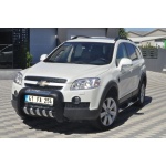 BullBar fata Chevrolet Captiva 06-11 - ARP ATLAS, Negru - Chrome - imagine 4