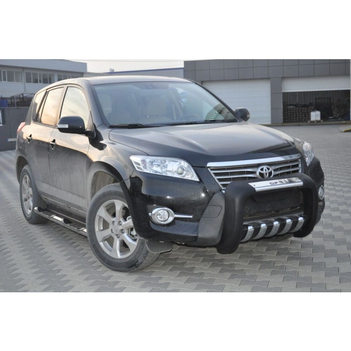 BullBar fata Toyota Rav 4 3usi 10-12 - ARP ATLAS, Negru - Chrome - imagine 3