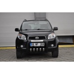 BullBar fata Daihatsu Terios 07-09 - ARP ATLAS, Negru - Chrome - imagine 3