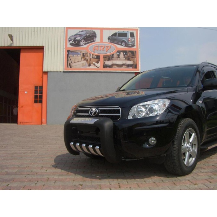 BullBar fata Toyota Rav 4 5usi 07-09 - ARP ATLAS, Negru - Chrome - imagine 5