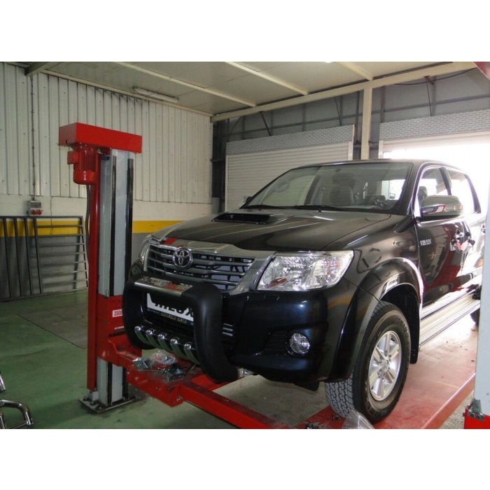 BullBar fata Toyota Hilux Vigo 12-14 - ARP ATLAS, Negru - Chrome - imagine 7