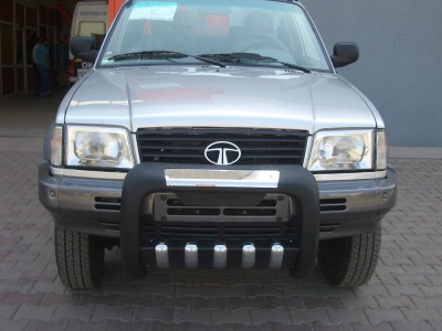 BullBar fata Tata Telcoline 02-07 - ARP ATLAS, Negru - Chrome