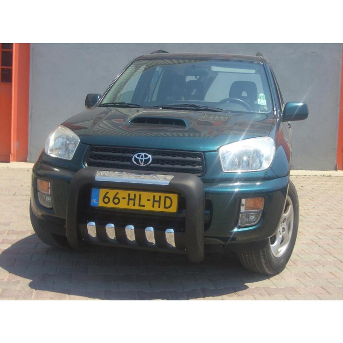 BullBar fata Toyota Rav 4 3usi 01-06 - ARP ATLAS, Negru - Chrome - imagine 2