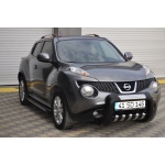 BullBar fata Nissan Juke 10-Prezent - ARP ATLAS, Negru - Chrome - imagine 2