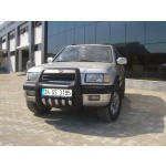 BullBar fata Opel Frontera 92-03 - ARP PASIFIC Negru - Chrome